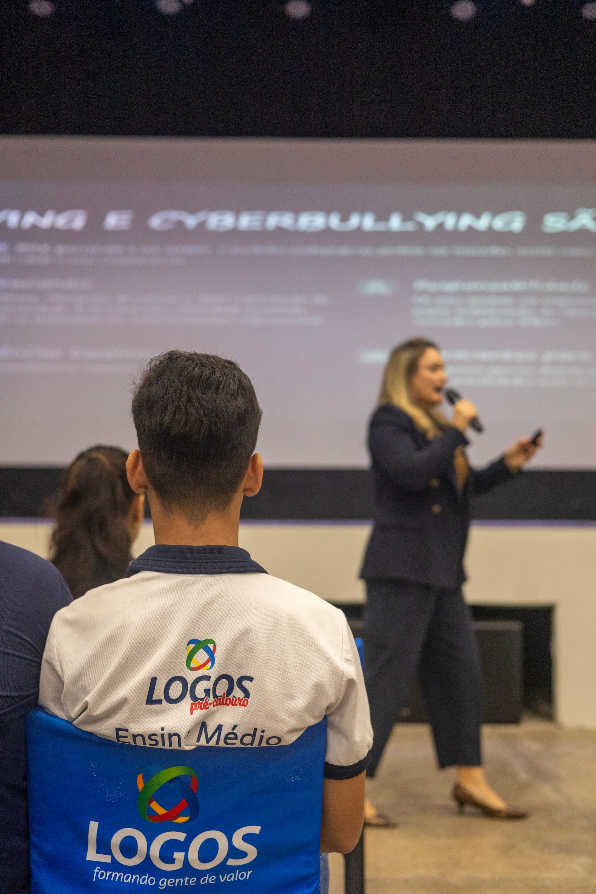 Combater o bullying é educar para o respeito: Logos promove palestra sobre convivência saudável e empatia
